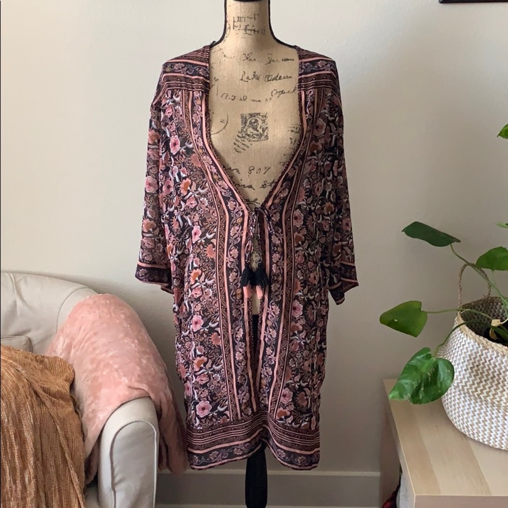 Floral Kimono